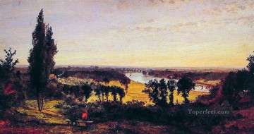 リッチモンドヒルとテムズ川ロンドン ジャスパー・フランシス・クロプシー Oil Paintings